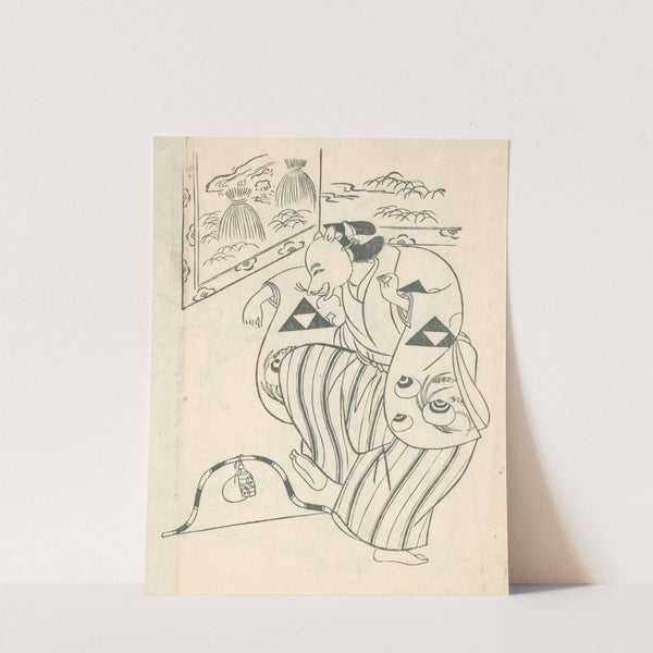 Yakusha ezukushi Pl.12 by Okumura Masanobu