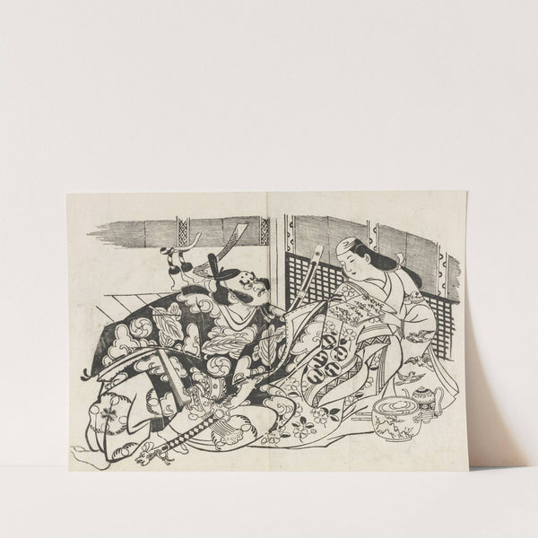 Yakusha ezukushi Pl.2 by Okumura Masanobu