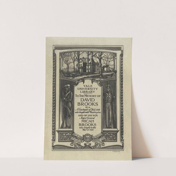 Yale University Library by Elisha Brown Bird