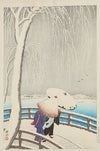Yanagibashi no yuki (Snow on the Willow Bridge) (1927)