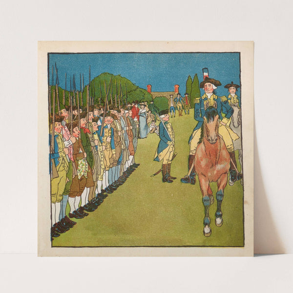 Yankee Doodle: An old friend in a new dress Pl.2 (1881) by Howard Pyle