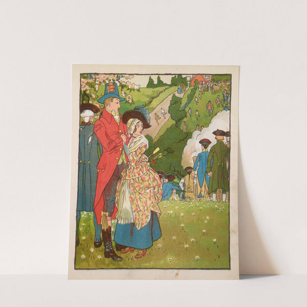 Yankee Doodle: An old friend in a new dress Pl.3 by Howard Pyle