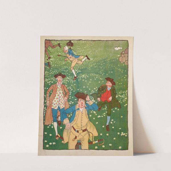 Yankee Doodle: An old friend in a new dress Pl.5 by Howard Pyle