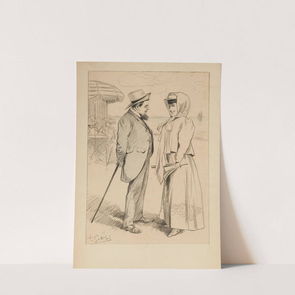 Yankei. Oui madame je suis un américain du sud, je suis de Montauban by Fernand Louis Gottlob