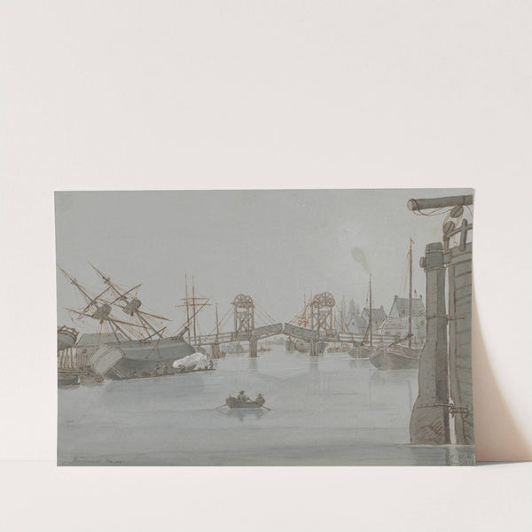 Yarmouth Bridge, Aug. 1829 by E. M. Henderson