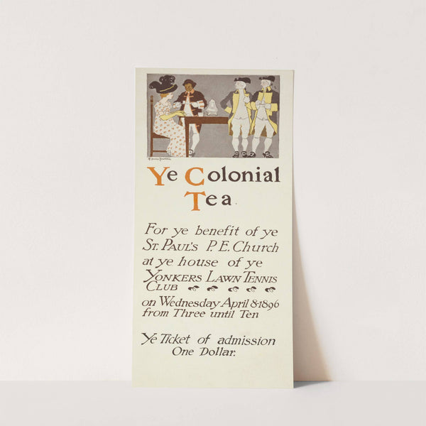 Ye colonial tea by Edward Penfield