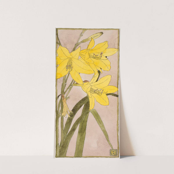 Yellow Daylily by Hannah Borger Overbeck