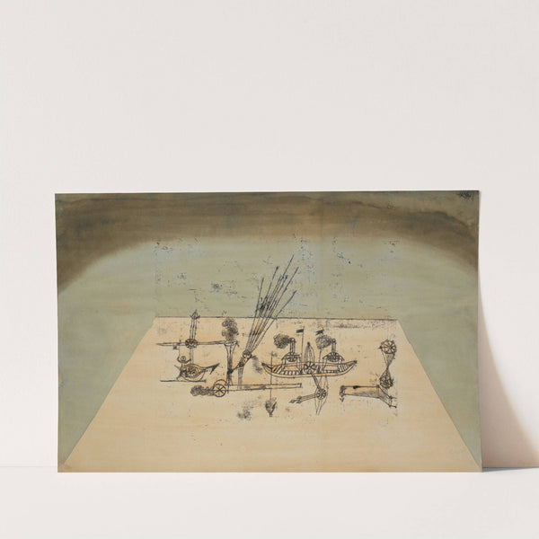 Yellow Harbor by Paul Klee