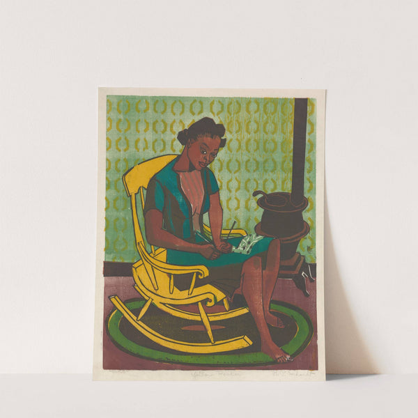 Yellow Rocker by Bernard P. Schardt