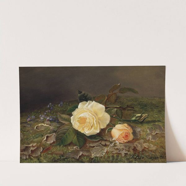 Yellow Roses (1885) by Frants Diderik Bøe
