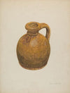 Yellow Stoneware Jug