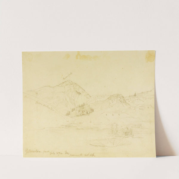 Yellowstone Park, Mammoth Hot Springs (1892) by Thomas Moran