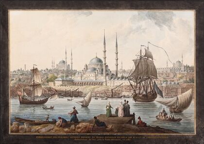 Yeni Camii and The Port of İstanbul — size preview