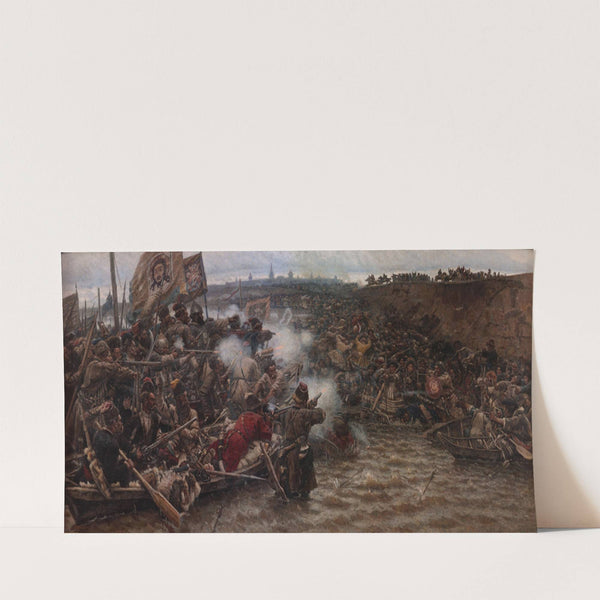 Yermak’s Conquest Of Siberia by Vasily Surikov
