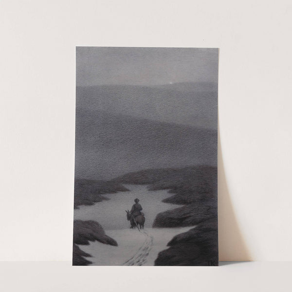 Yes, I See Something Far Far Away Said The Boy, Its Shimmering by Theodor Kittelsen