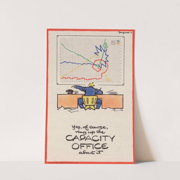 Yes, Of Course, Ring up the Capacity Office About it by Cyril Kenneth Bird (Fougasse)