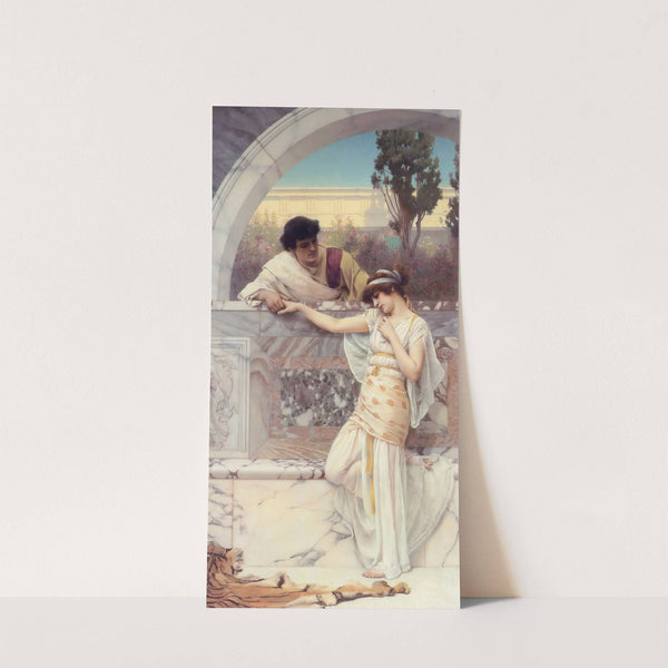 Yes or No Date by John William Godward