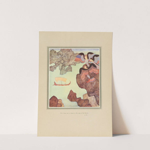 Yet it was not so sweet as the song of the Syrens (1919) by Edmund Dulac