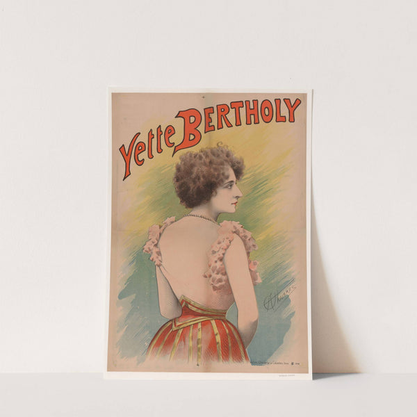 Yette Bertholy (1880) by Alfred Choubrac