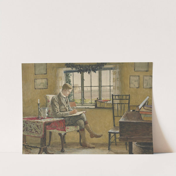 Yew tree farm by Walter Crane