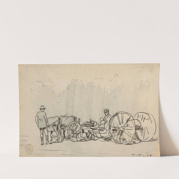 Yoke of Oxen by Winslow Homer