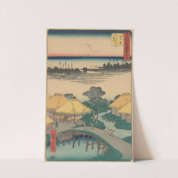 Yokkaichi (1855) by Andō Hiroshige