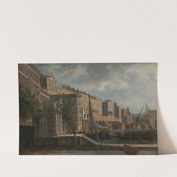 York Water-Gate and the Adelphi by Daniel Turner