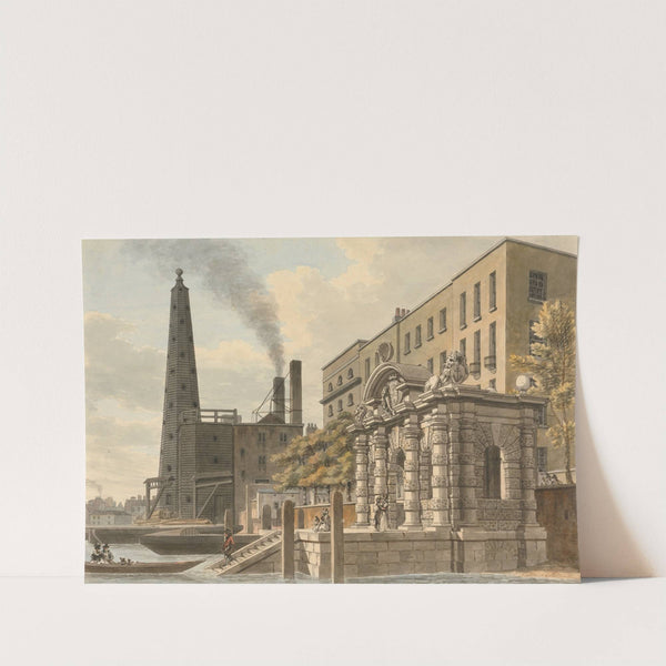 York Water Gate by Thomas Malton the Younger