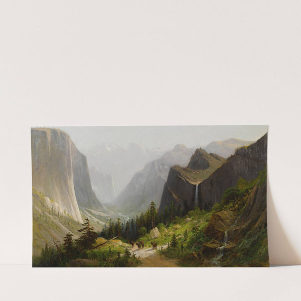 Yosemite Valley, California From Artist’s Point by Frederick Ferdinand Schafer