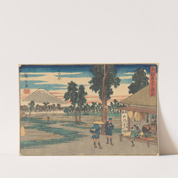 Yoshiwara (ca. 1841–1842) by Andō Hiroshige