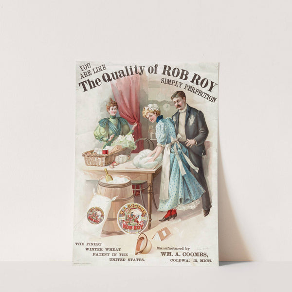 You are like. The quality of Rob Roy. Simply perfection by Julius Bien