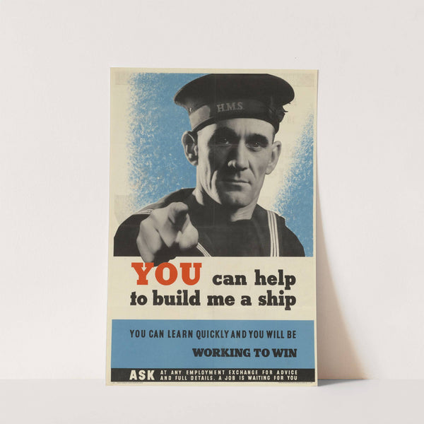 You Can Help to Build Me a Ship by Anonymous