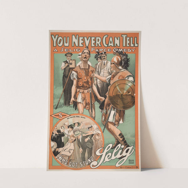 You never can tell A Selig farce comedy. by Goes Litho. Co.