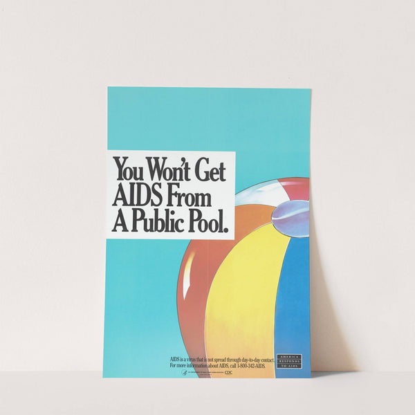 You won't get AIDS from a public pool by Centers for Disease Control and Prevention