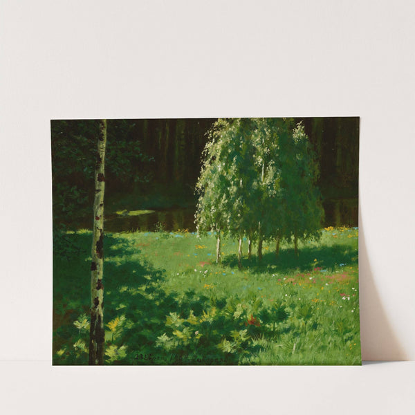 Young Birches by Stanisław Witkiewicz