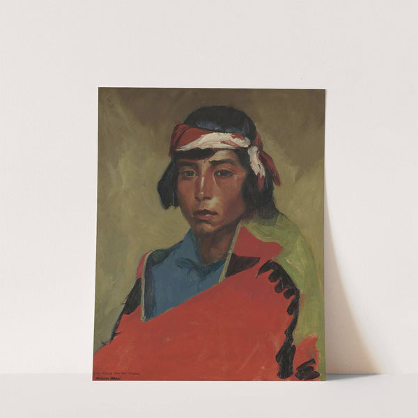 Young Buck Of The Tesuque Pueblo by Robert Henri