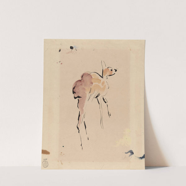 Young Deer by Rik Wouters