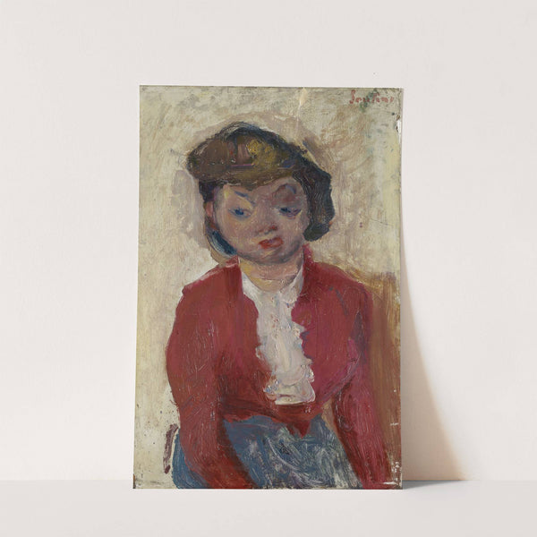 Young English Woman (1934) by Chaïm Soutine