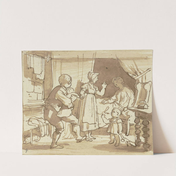 Young family by Eugen Klimsch