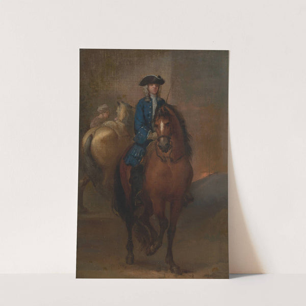 Young Gentleman Riding a Schooled Horse by John Vanderbank