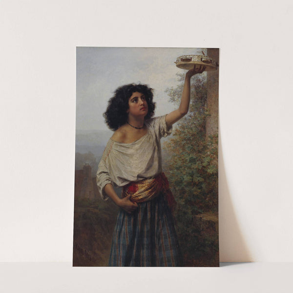 Young Gipsy Woman (1870) by Kārlis Teodors Hūns