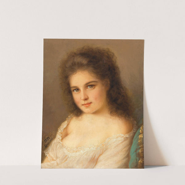 Young Girl by Mikhail Vasilievich Bryansky