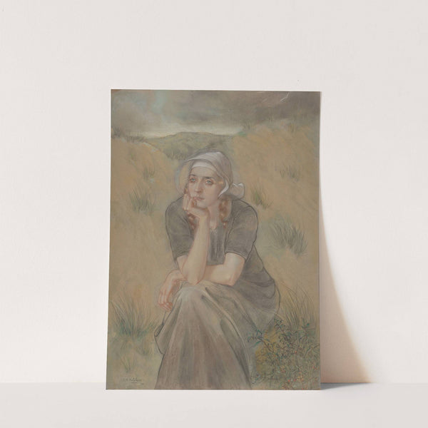 Young Girl by Franz Melchers