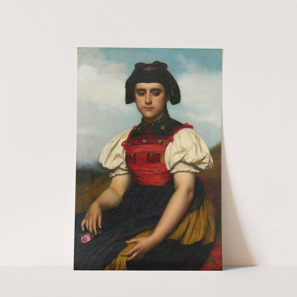 Young Girl from the Hotzenwald (1852) by Jozef Van Lerius