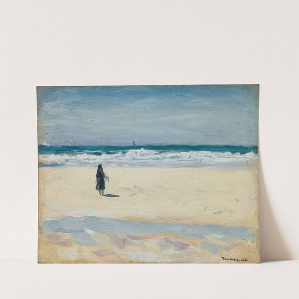 Young Girl on the Beach (1898) by Albert Marquet