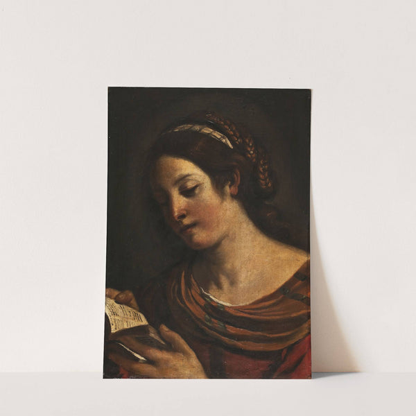 Young Girl Reading by Guercino