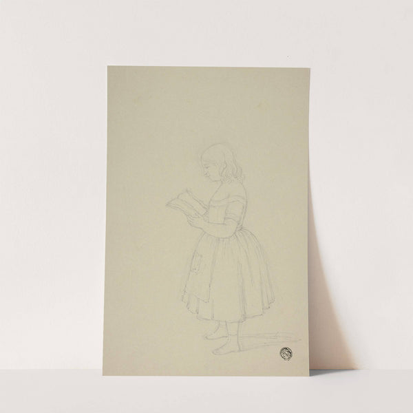 Young Girl Reading by Elizabeth Murray