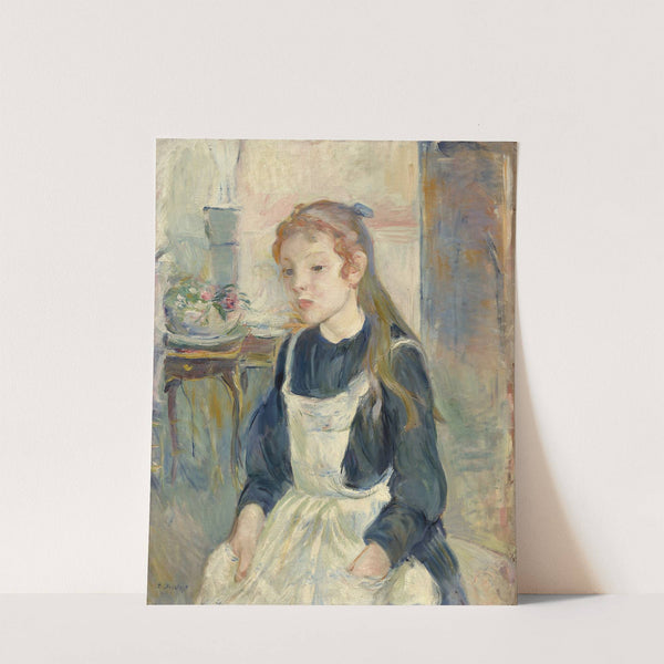 Young Girl with an Apron (1891) by Berthe Morisot