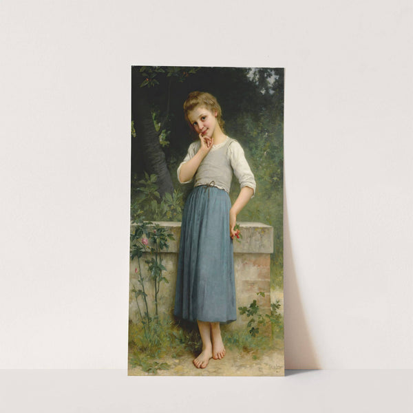 Young Girl With Cherries (1900) by Charles Amable Lenoir