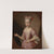 Young girl with fan by Anonymous